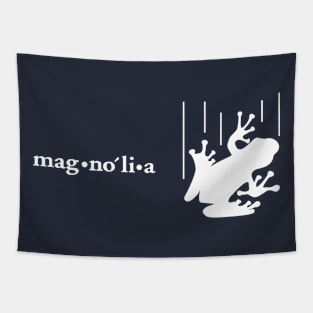 Magnolia's frog (white) Tapestry