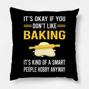 Smart People Hobby Baking Bake Baker Bakery Pillow