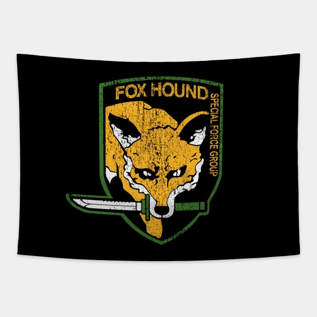 Foxhound Tapestry by Alfons