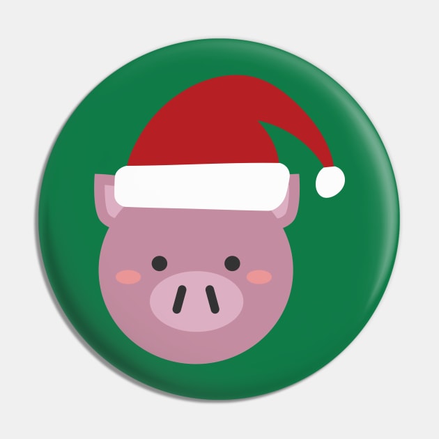 Cute Animal Cute Pig Christmas Outfit Costumes Gift Pin by Freid