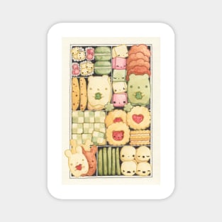 Cute Cookies Watercolour Painting Magnet