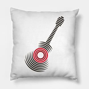 Guitar artwork Pillow