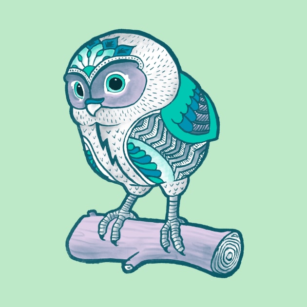 Mandala Owlet by Theysaurus