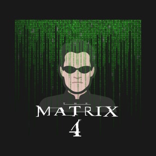 Resurrections Matrix 4 - avatar Trinity Neo Keanu Reeves T-Shirt