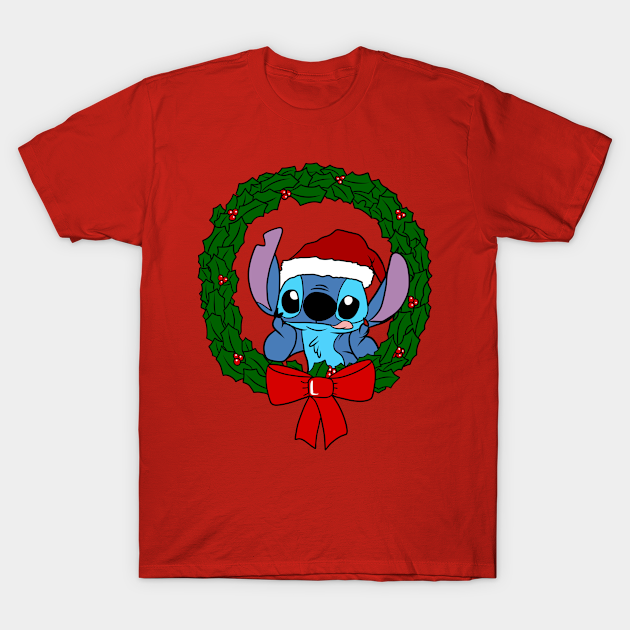 Cute stitch christmas - Christmas - T-Shirt