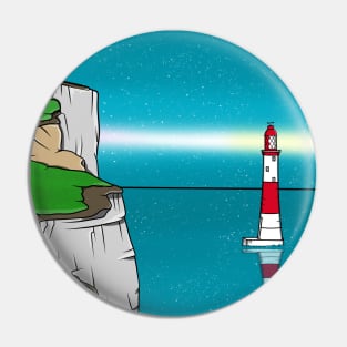 Beachy Head lighthouse England Pin