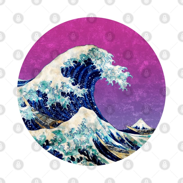 The Great Wave off Kanagawa Watercolor by snapoutofit