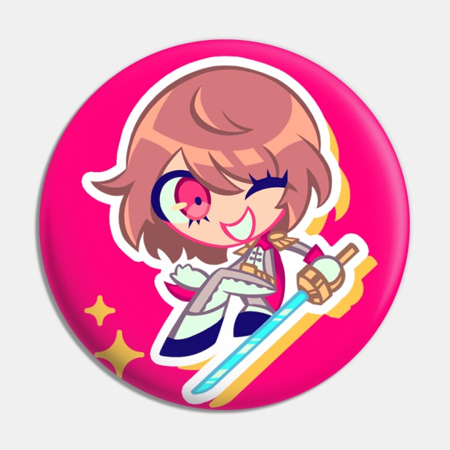 Akechi Goro - Crow Pin by OkiComa