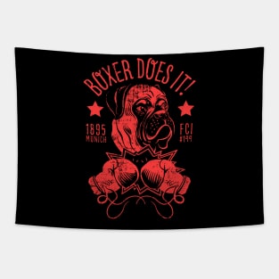 Boxer Does It Tapestry