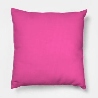 Bubble Gum Plain Solid Color Pillow