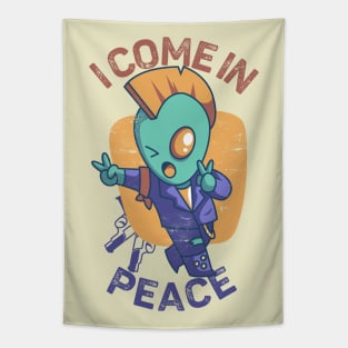 I Come In Peace Tapestry