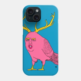 Flying Donald Trump Pigeon Elk Phone Case