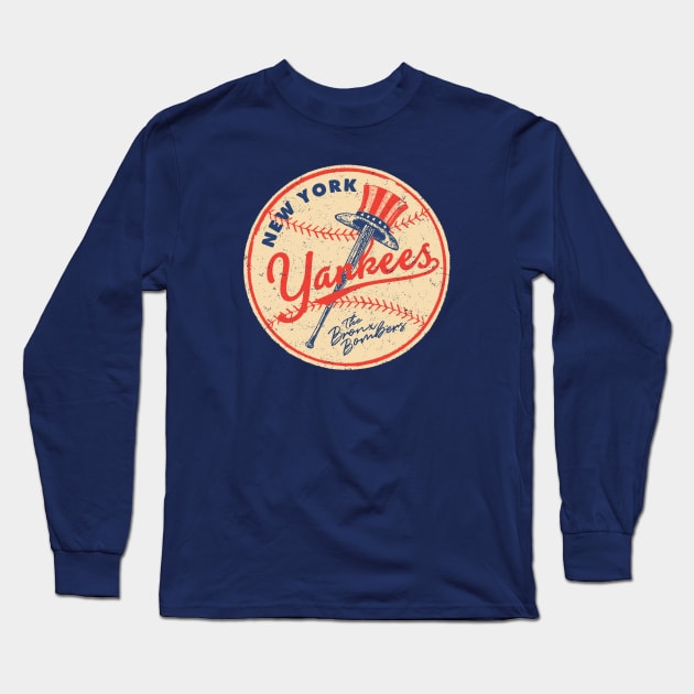 New York Yankees Top Hat 1 By Buck Tee T-shirt