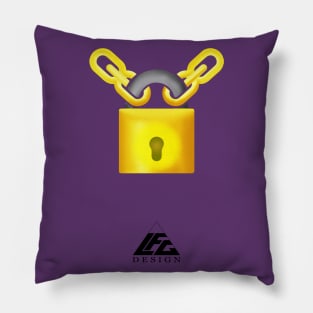 Locked'n golden Pillow