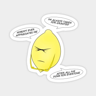 Bitter lemon Magnet