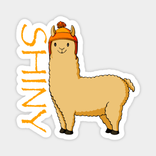 Shiny Firefly Llama Magnet