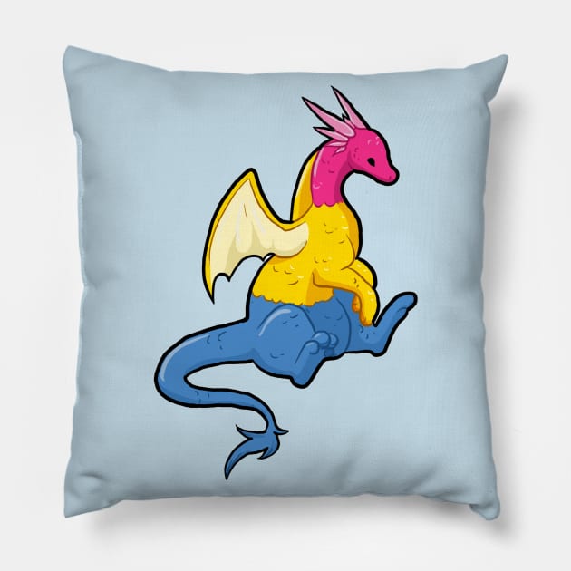 Pansexual Pride Pillow by Khalico