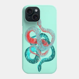 Gnostic snakes: the serpents' nest Phone Case