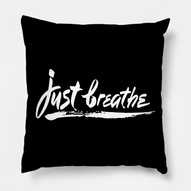 'Just Breathe' PTSD Mental Health Shirt Pillow by ourwackyhome