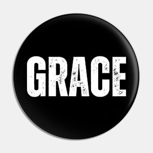 Grace Name Gift Birthday Holiday Anniversary Pin