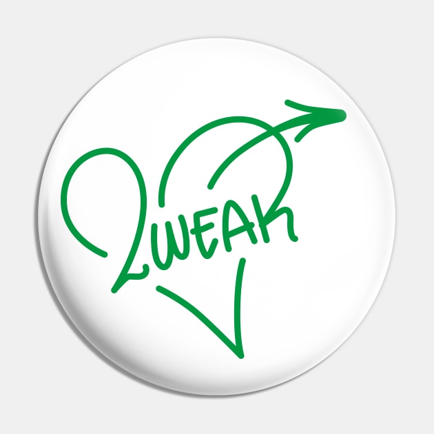 Street Heart Pin by 2wear Grafix