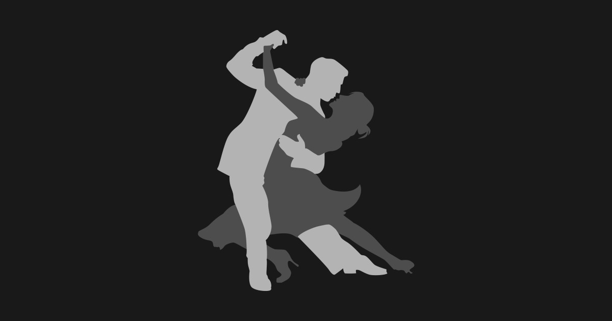 Ballroom Dancing Silhouette Competitive Dance Sport By Ingenius