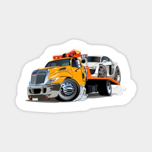 Cartoon tow truck Magnet