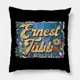 Retro Ernest Name Flowers Limited Edition Proud Classic Styles Pillow