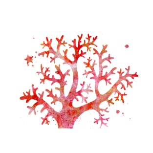 Coral Watercolor Painting 1 T-Shirt