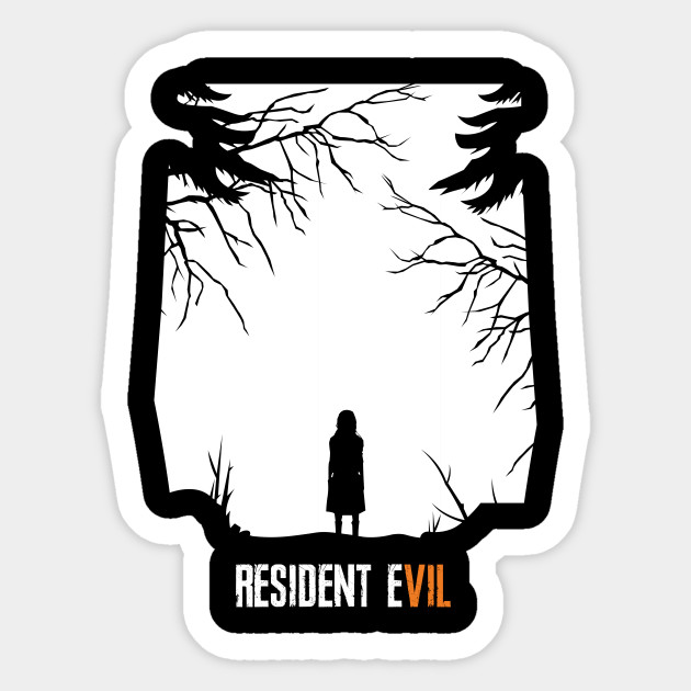 PEGATINA STICKER AUTOCOLLANT ADESIVI AUFKLEBER DECAL ADESIVO BIOHAZARD RESIDENT