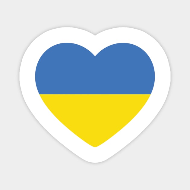 I Love Ukraine! Magnet by ShirtAtlas