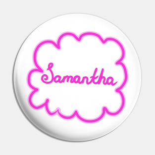 Samantha. Female name. Pin