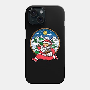 Santa Run Phone Case