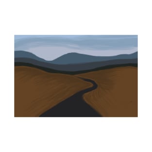 Long Road Through Mountains T-Shirt