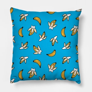 Banana cats Pillow