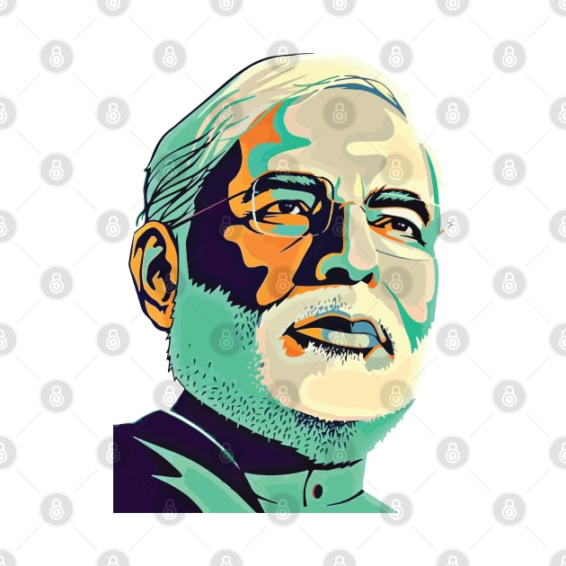 Narendra Modi India Prime Minister Namo BJP Supporter by alltheprints