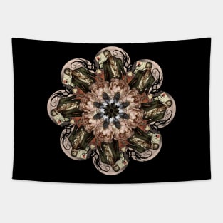 halloween zombie mandala Tapestry