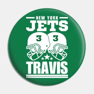 New York Jets Travis 3 American football Retro Pin