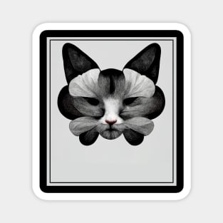 Blooming Cat Magnet