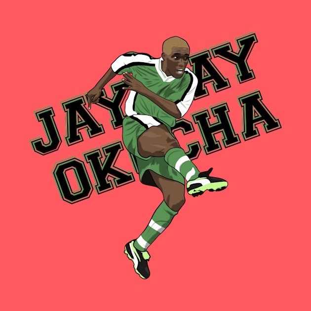 Jay Jay Okocha Nigeria Football by NostalgiaUltra