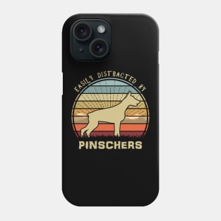 Easily Distracted By Pinschers Phone Case