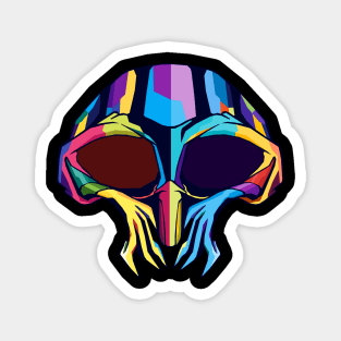 Hand Skull Mask Magnet