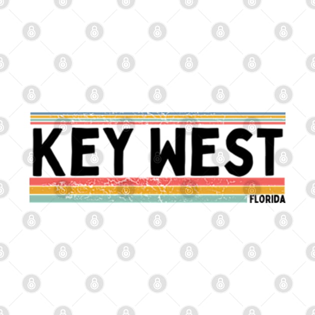 Key West Florida Island  gift  art 90s style retro vintage 80s by graphicaesthetic ✅