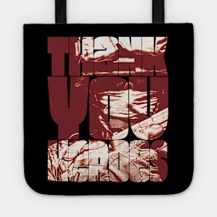 Thank You Heroes Soldier with Handgun Tote