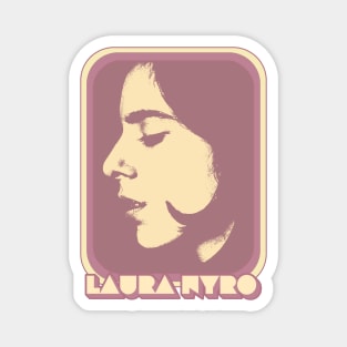 Laura Nyro /// Retro 70s Style Fan Art Design Magnet