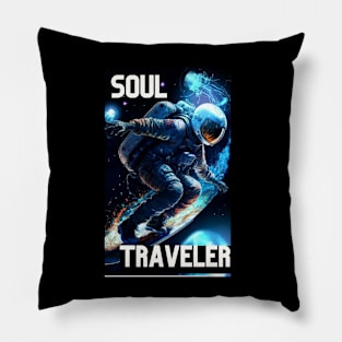 Cosmic Surfer Pillow