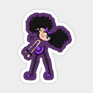 Izzy Purple Magnet