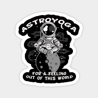 Astro-yoga - For a Feeling Out of This World Magnet