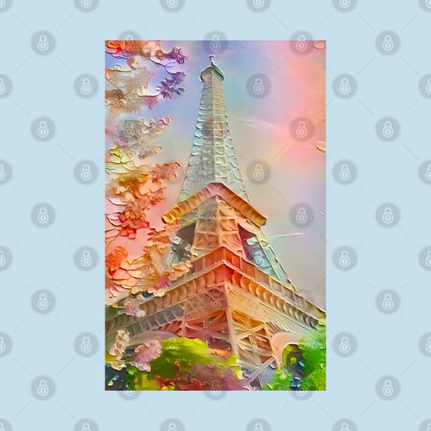 Eiffel Tower, painted! by leeca