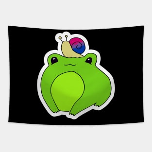 Bisexual Pride frog Tapestry